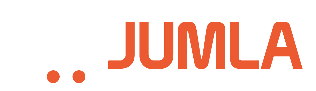 Jumla White Logo